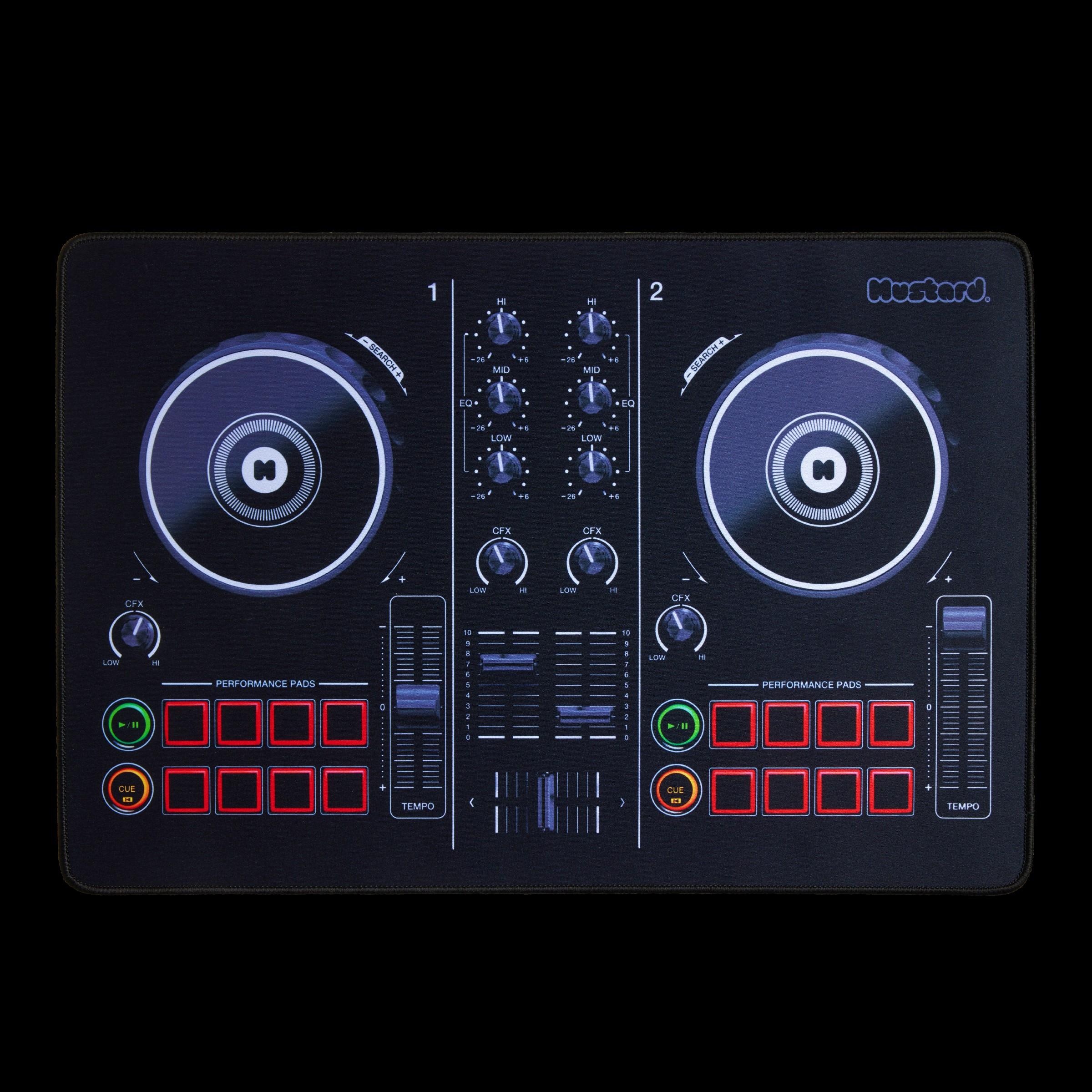 Mustard - DJ Desk Mat, Mobiletti DJ