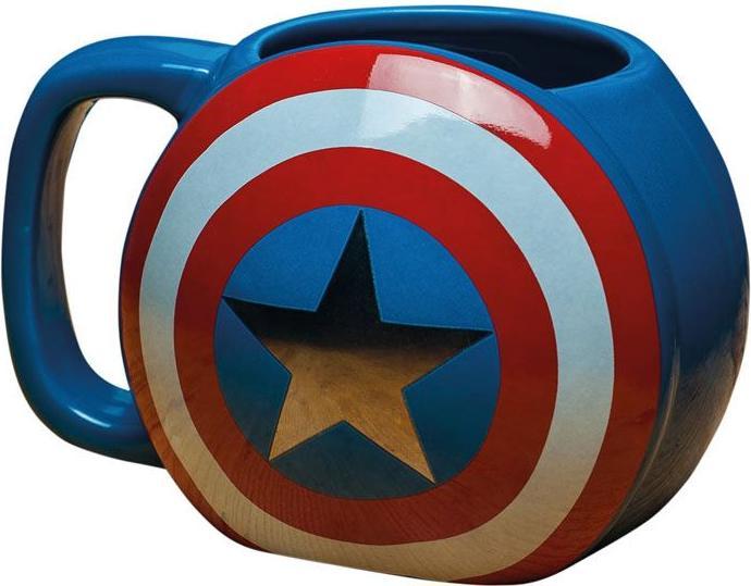 Actual product image Paladone Products Marvel mug Captain America Shield (300 ml, 1 x)