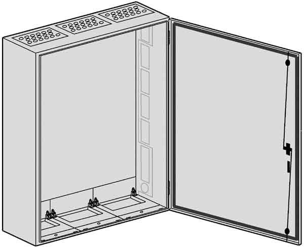 Produktbild ABN SP37 System-GehÃ¤use IP54 schutzis.800x1100mm (19 Zoll Rack)