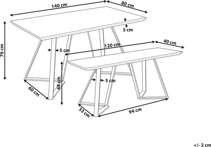 Image du produit Beliani Upton