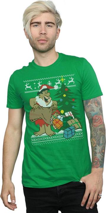 Produktbild The Flintstones Christmas Fair Isle TShirt (S)