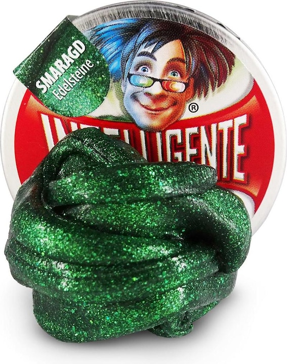 Intelligente Knete Lattine piccole smeraldo