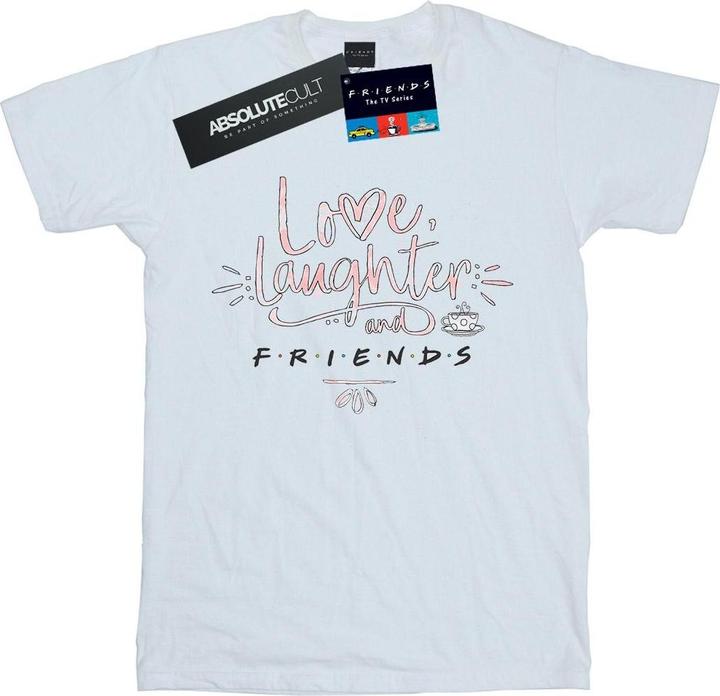 Produktbild Friends Love Laughter Boyfriend Fit TShirt (XXL)