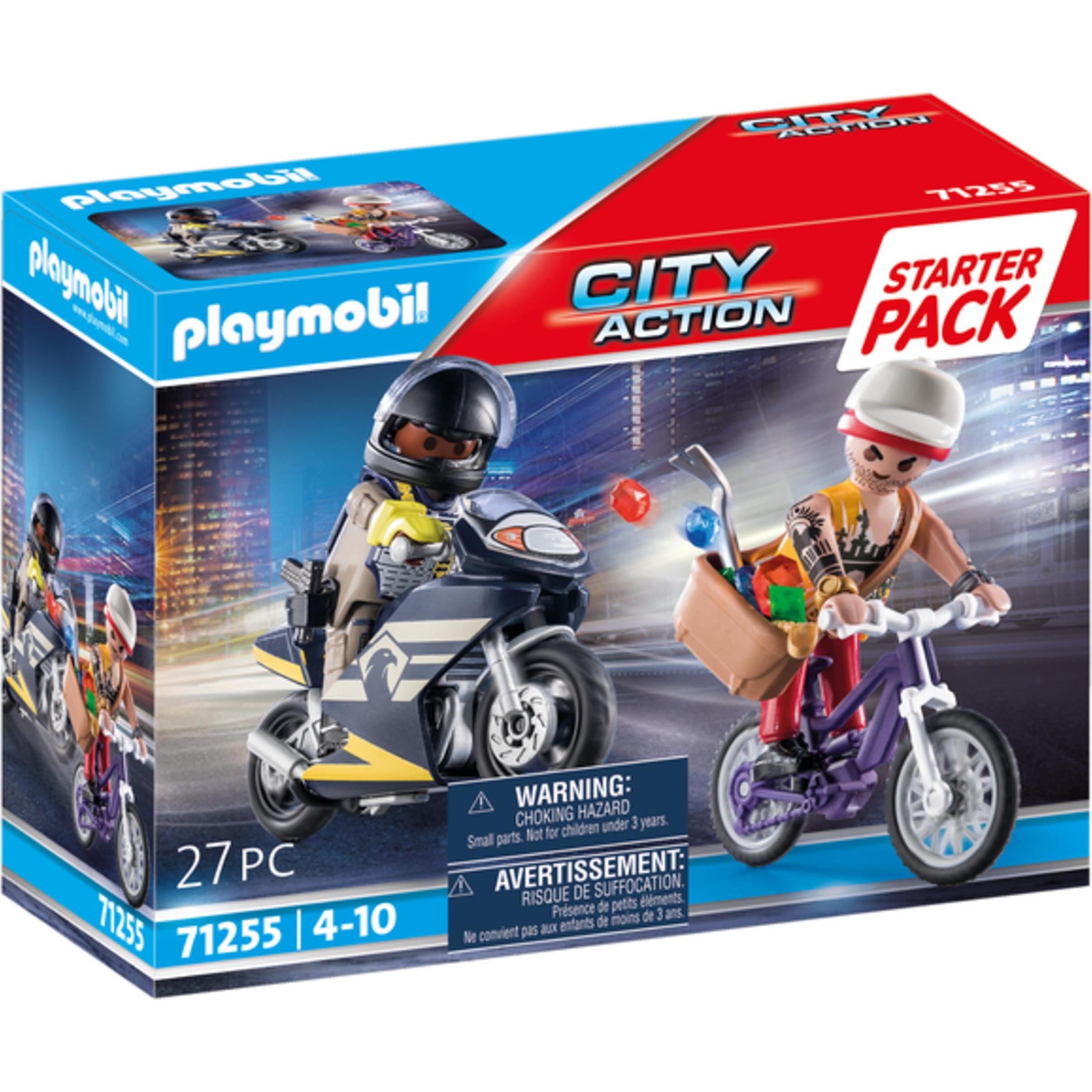 Playmobil Starter Pack SEK e Ladro di Gioielli (71255)