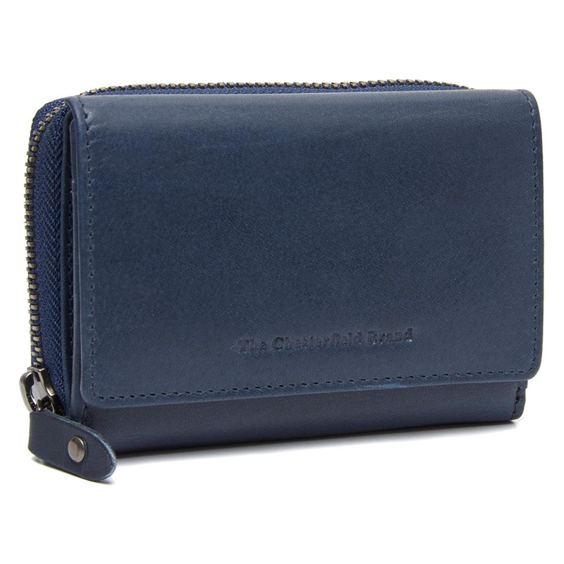 The Chesterfield Brand, Damen, Portemonnaie, Rimili Geldbörse Leder 19 Cm, Blau