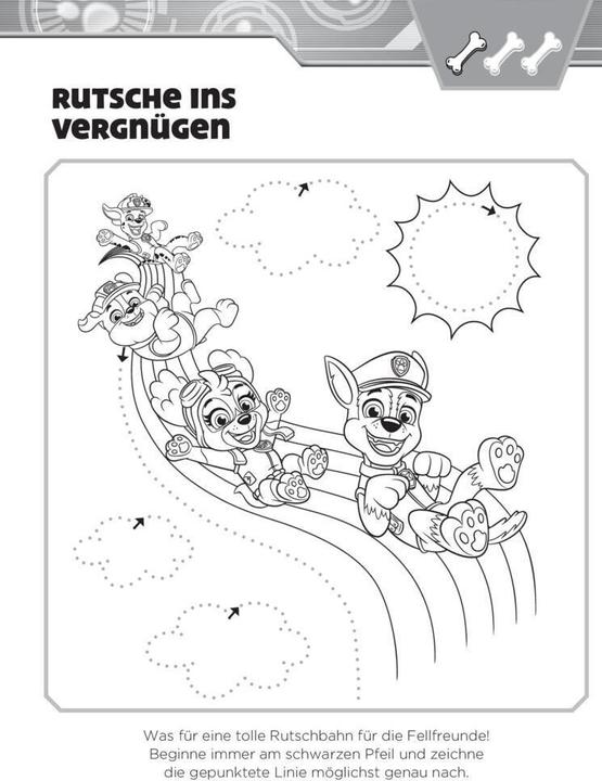 Immagine prodotto Lernen mit der PAW Patrol: Von Punkt zu Punkt. Mein Vorschulbuch (Tedesco, Casa editrice Schwager & Steinlein, 2022)