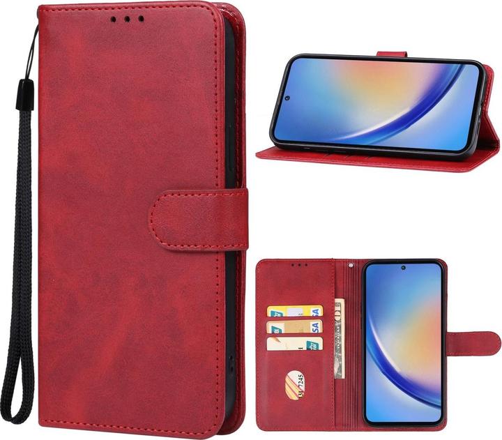 Produktbild Amazon Hülle für Samsung Galaxy A35 Schutz Handy Case Cover Klapp Tasche Wallet Etuis (Samsung Galaxy A35)