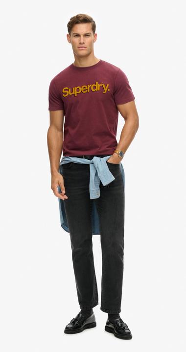 Actual product image Superdry Classic Core Logo Shadow Tee (M)