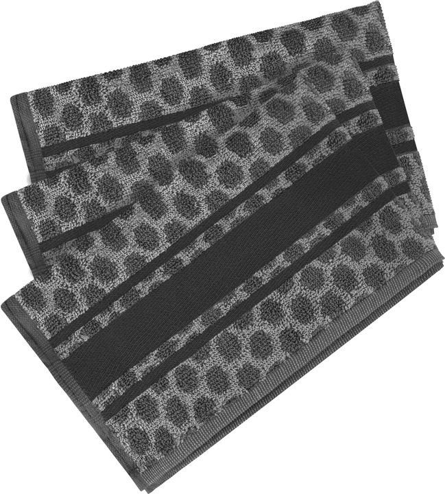 Actual product image Aspero 3 terry cotton tea towels (50 x 70 cm)