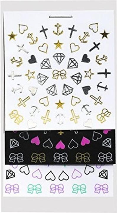 Produktbild Elegant Touch Hearts & Bows Nail Art Sticker (Nagelverzierung)