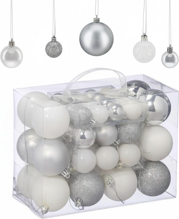 Actual product image Relaxdays Weihnachtskugeln im Set (50x)