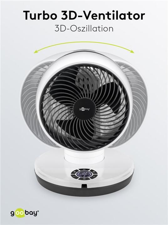 Produktbild Goobay 3D-Bodenventilator (67 dB)