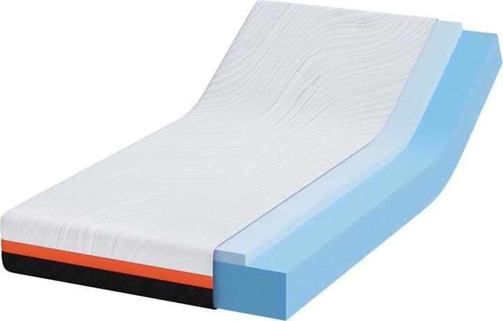 Produktbild vidaXL Gelmatratze (Schaumstoffkern, 100 x 200 cm)