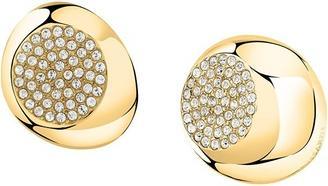 Image du produit Trussardi - Original gold-plated T-Design steel earrings TJAXC98 (Acier)