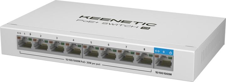Immagine prodotto Keenetic Switch POE+ 9 UE Switch PoE+ 8 porte + 1 Uplink (9 porte)