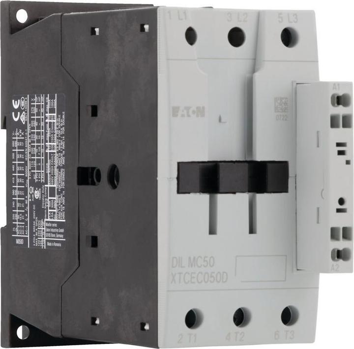 Actual product image Eaton Power contactor 22kW/400V DC DILMC50 RDC24