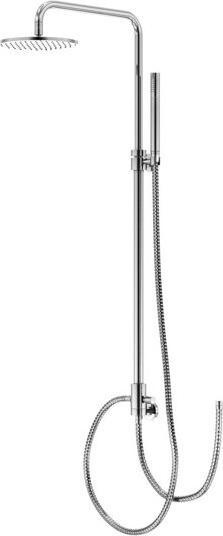 Actual product image Steinberg series 100 shower system, without faucet, rain shower round, bar hand shower, 1002770