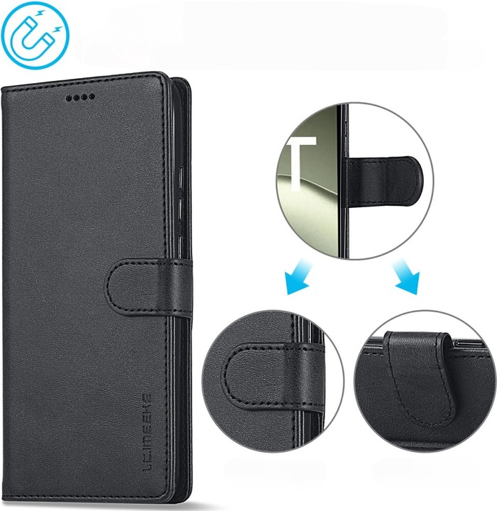 Produktbild LC.Imeeke Xiaomi 14T - Leder Etui Hülle (Xiaomi 14T)