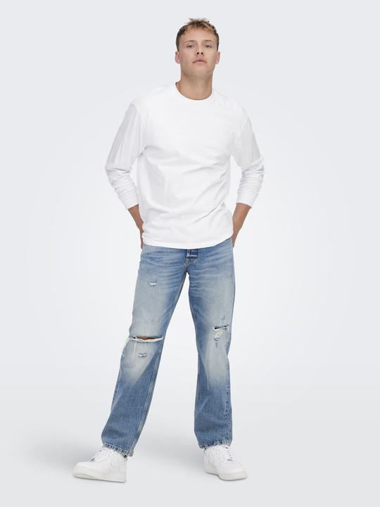 Immagine prodotto Only & Sons Jeans ONSEDGE LIGHT BLUE dal taglio ampio (W29/L32)