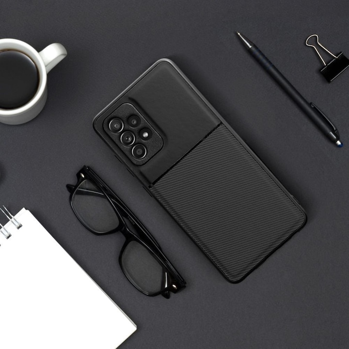 Produktbild OEM SM Forcell Noble Case Galaxy S23 Ultra schwarz (Samsung Galaxy S23 Ultra)