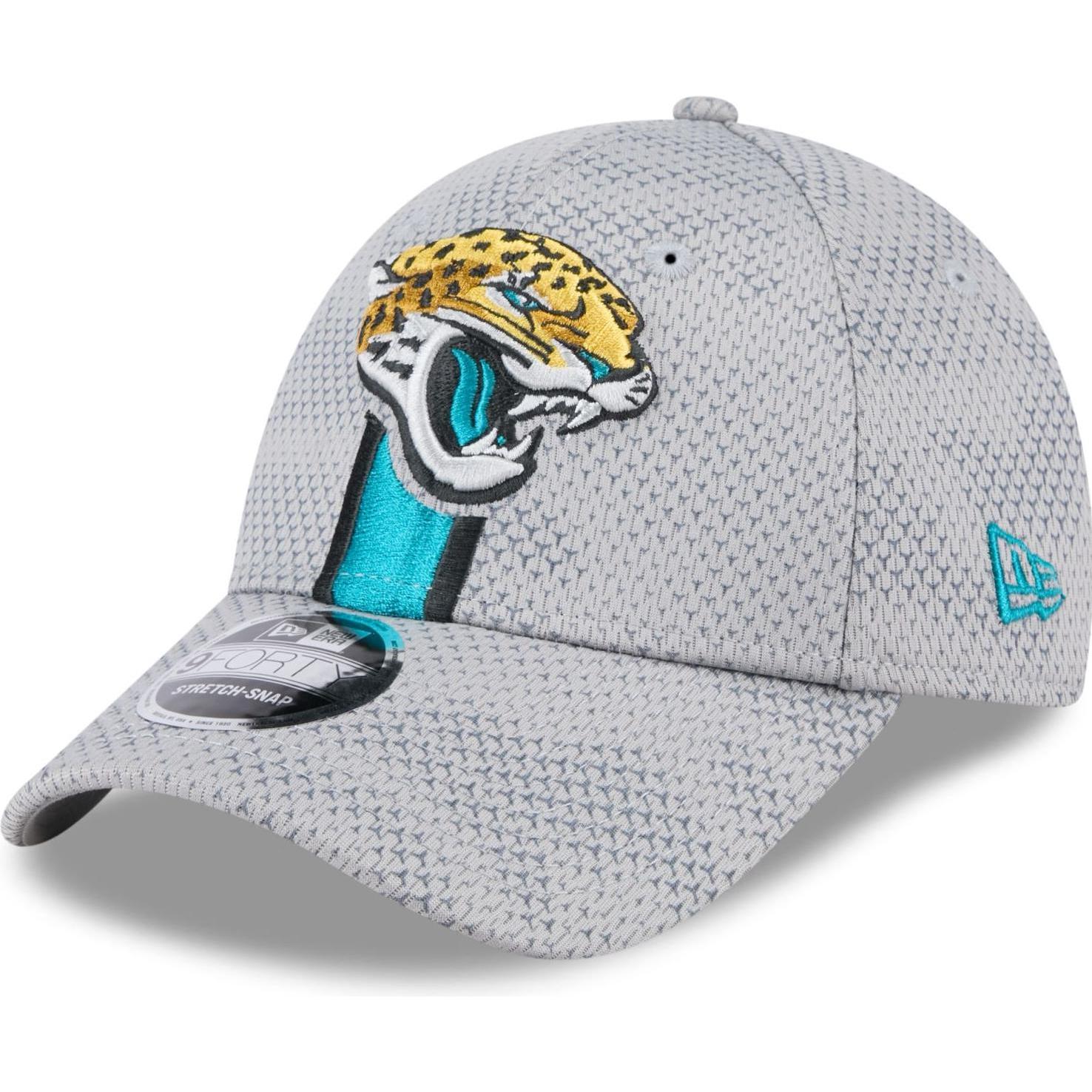 New Era, Herren, Cap, 9Forty Stretch Cap SIDELINE Jacksonville Jaguars gre, Grau, (One Size)