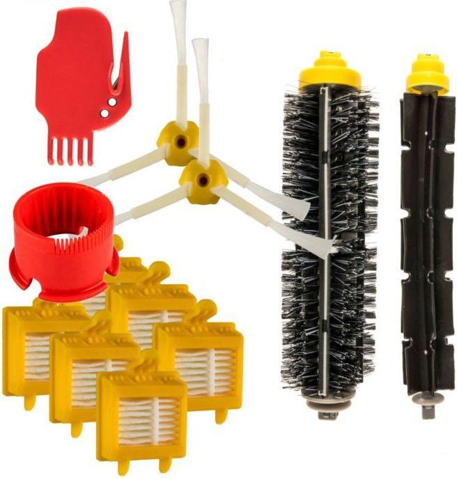 Actual product image Europart Bürstenset wie iRobot 4503462 ACC225 ACC237 für Saugroboter Roomba® 700er Serie
