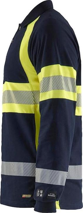 Produktbild Blakläder Inhärentes langärmeliges Multinorm-Piqué-Poloshirt (XS)