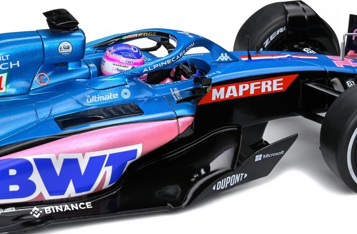 Immagine prodotto Solido 1:18 Alpine A522 ALONSO blu