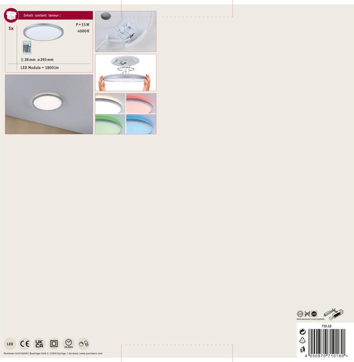 Actual product image Paulmann Atria Shine (1800 lm)