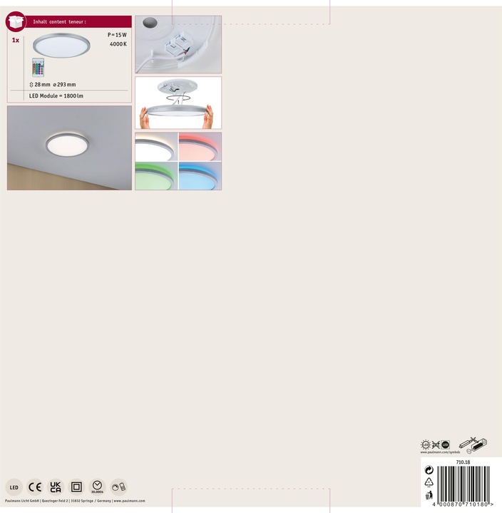 Produktbild Paulmann Atria Shine (1800 lm)