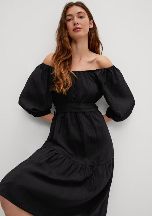 Image du produit Comma Kleid Stufenkleid mit Allover-Muster (40)