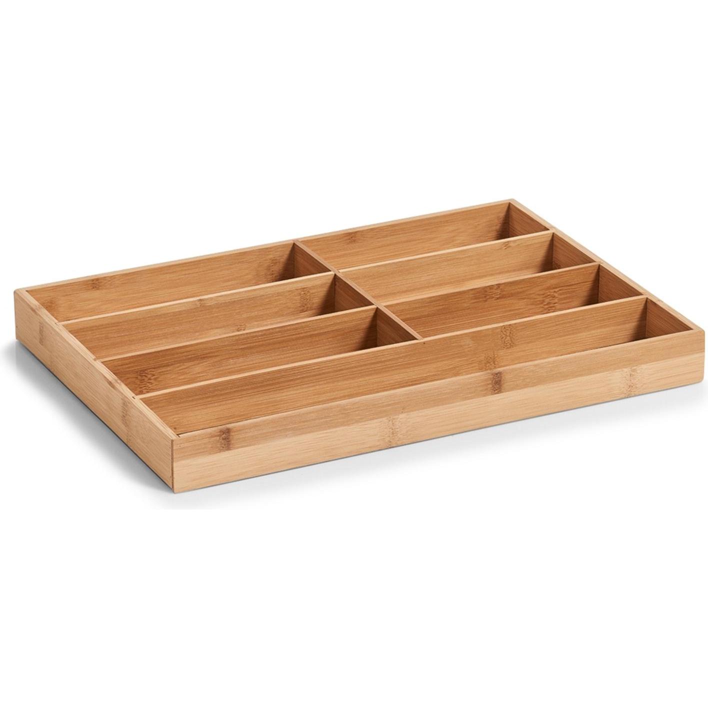 Zeller Present Besteckkasten, Besteckkasten, Braun