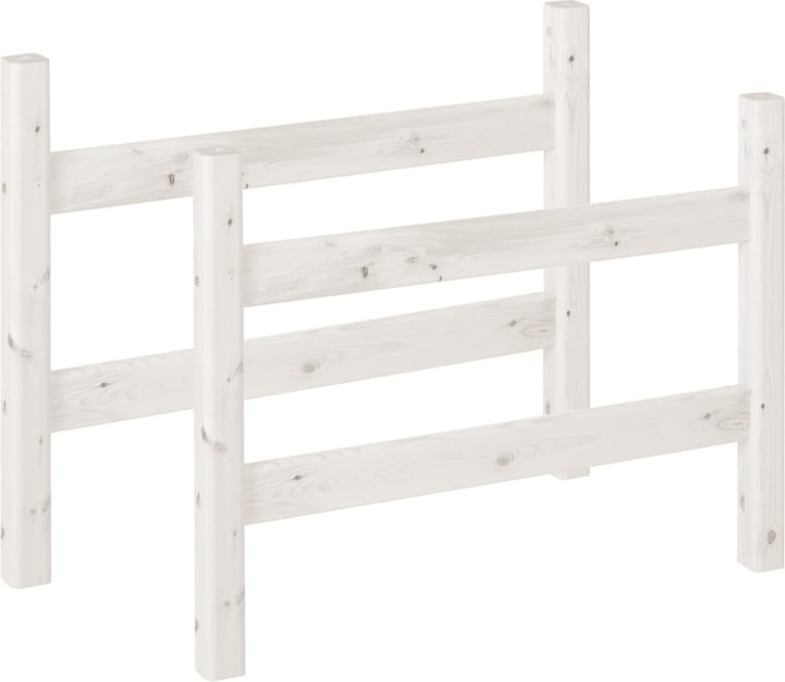 Flexa Classic Pfosten für Mittelhochbett Weiss