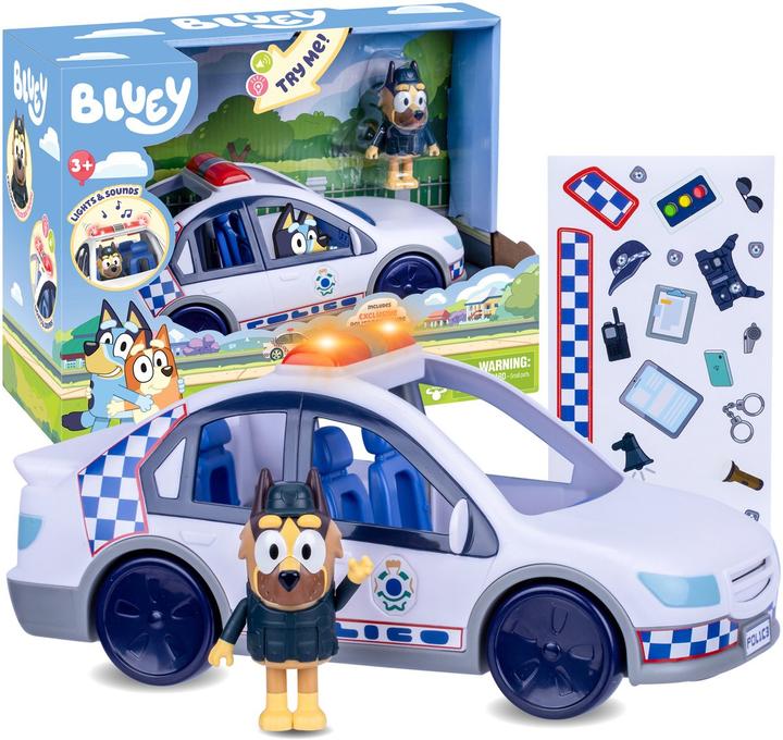 Bluey - Police Car with Lights and Sound(90451)