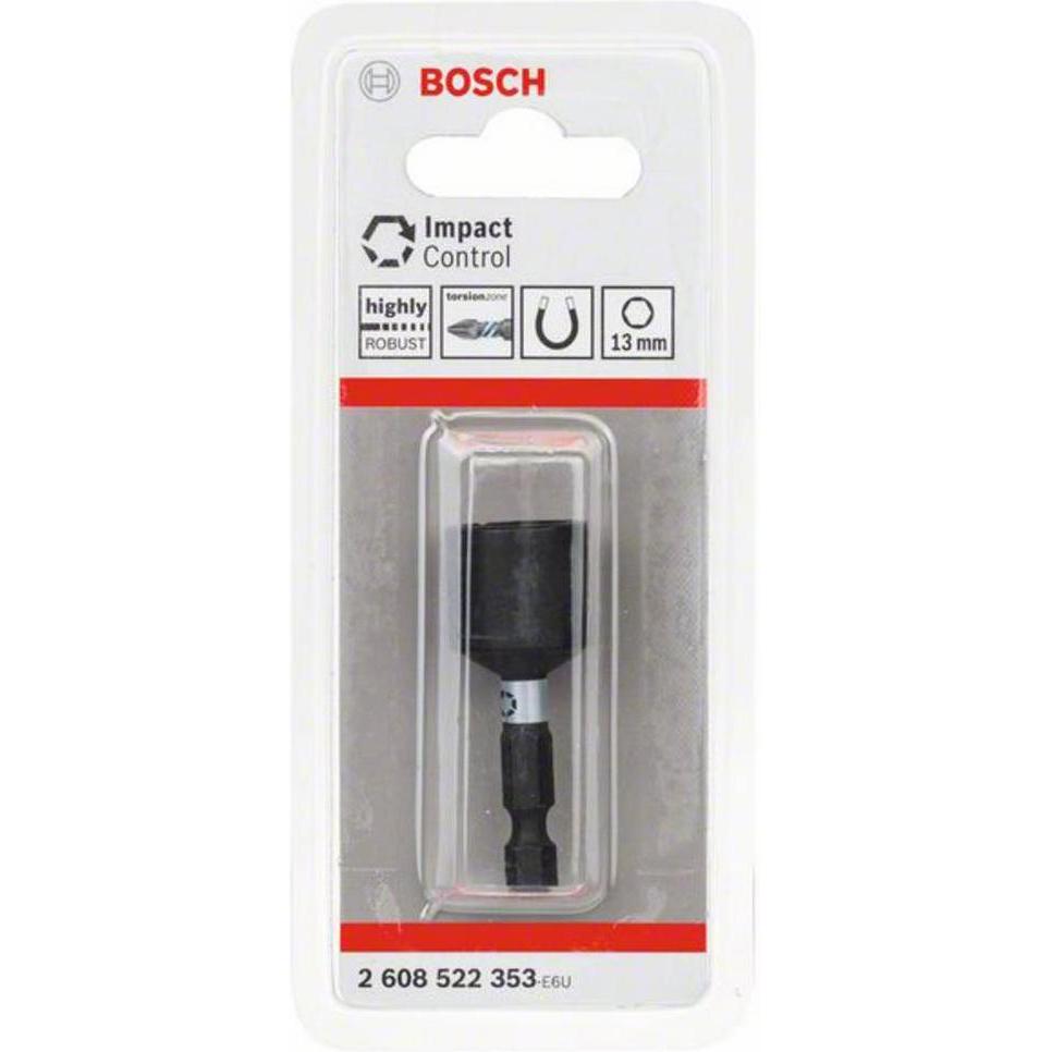 Thumbnail - Bosch Professional Zubehör, Steckschlüssel + Stecknuss, PRO Nutsetter Impact, 13 x 50 mm (13 mm)