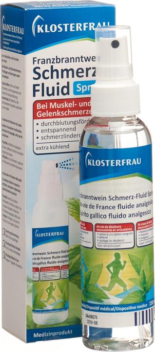 Actual product image Klosterfrau rubbing alcohol SchmerzFluid Spray (150 ml, Spray)