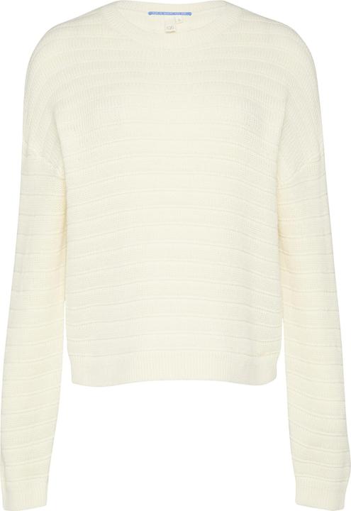 S.Oliver Strickpullover Baumwollmix-Pullover mit Strukturmuster