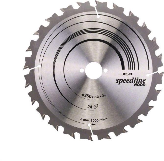 Produktbild Bosch Professional Zubehör PRO Wood Kreissägeblatt, 250 x 3.2 x 30 mm