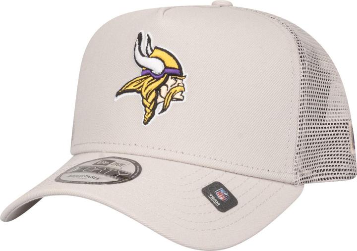 Image du produit New Era A-Frame Mesh Trucker Cap - Minnesota Vikings stone