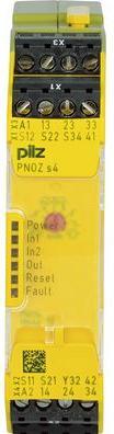 Produktbild Pilz Sicherheitsschaltgerät PNOZ S4 750134