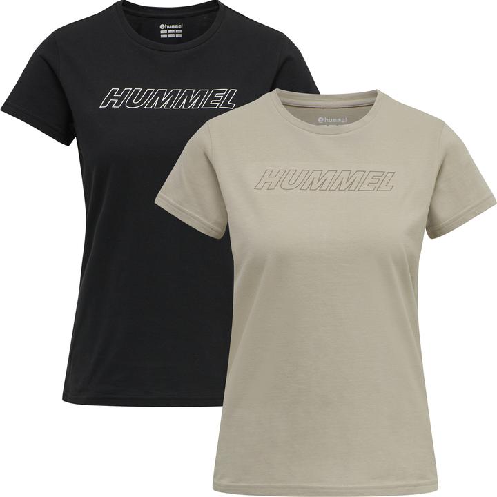 Actual product image hummel Te Cali 2-Pack Cotton T-Shirt (L)