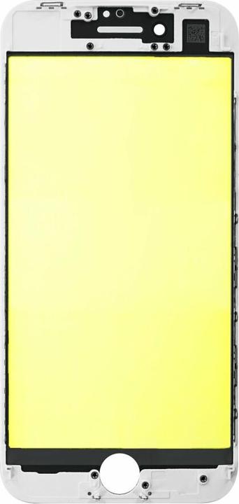 Produktbild OEM Display Glas + Rahmen für iPhone 7 weiss (Display, iPhone 7)