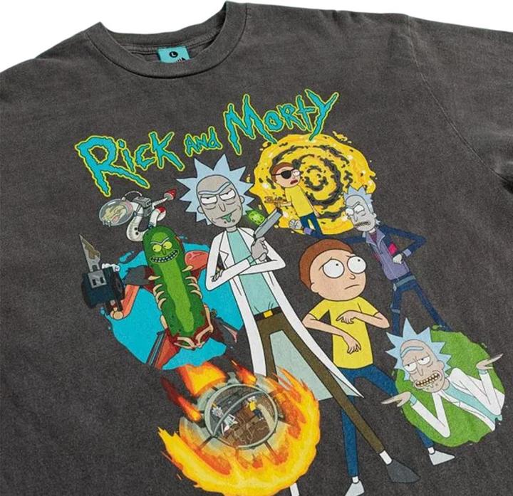 Produktbild Rick And Morty TShirt VintageWaschung (M)