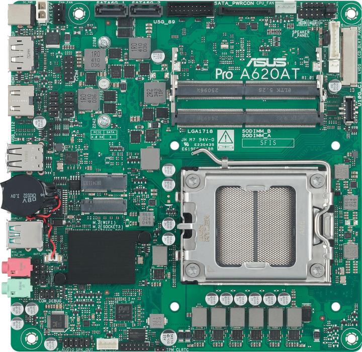 ASUS MB PRO A620AT-CSM (AM5, AMD A620, Mini-ITX)
