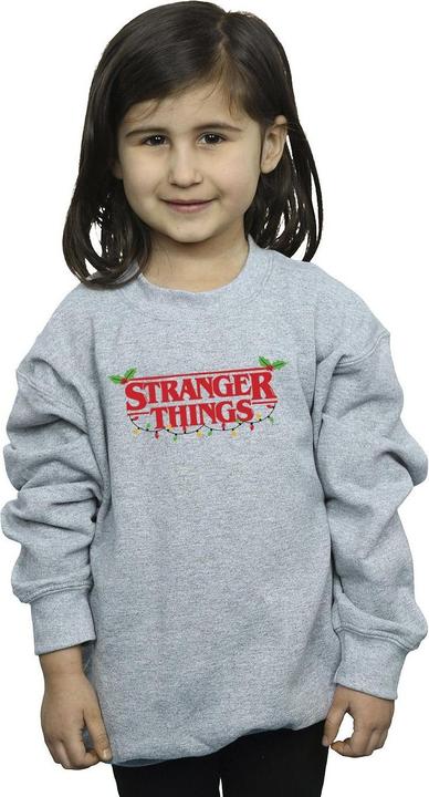 Produktbild Netflix Stranger Things Christmas Lights Sweatshirt Mädchen (152, 158)