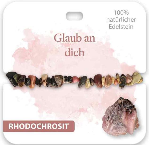 Produktbild BB Klostermannn Armband Rhodochrosit Glaub an dich