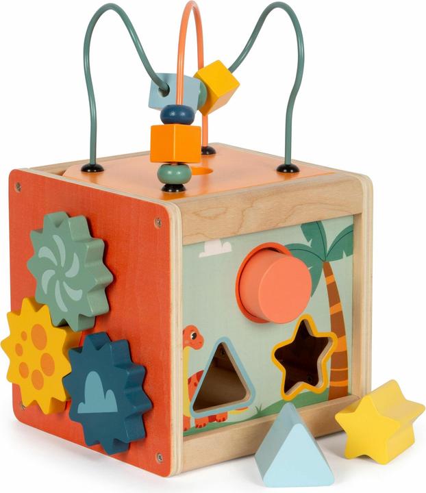 Produktbild small foot Motorikwürfel „Dino“