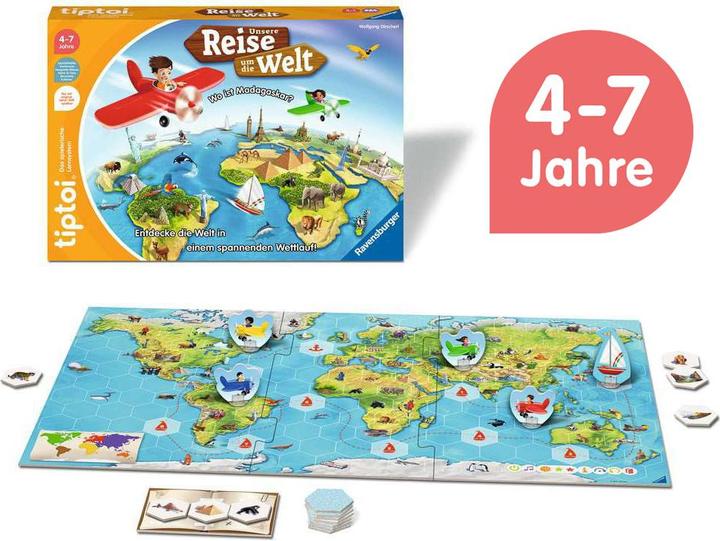 Actual product image tiptoi Our journey around the world (German, 4 - 7 years)