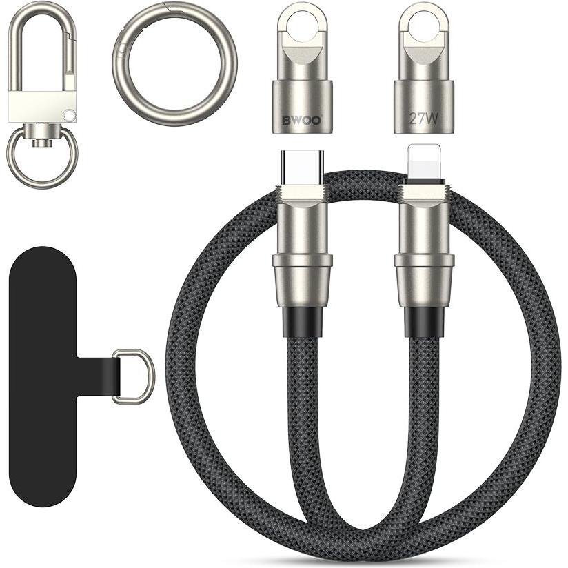 Bwoo String 27W Cable USB-C to Lightning, 1,2 m (1.20 m), USB Kabel