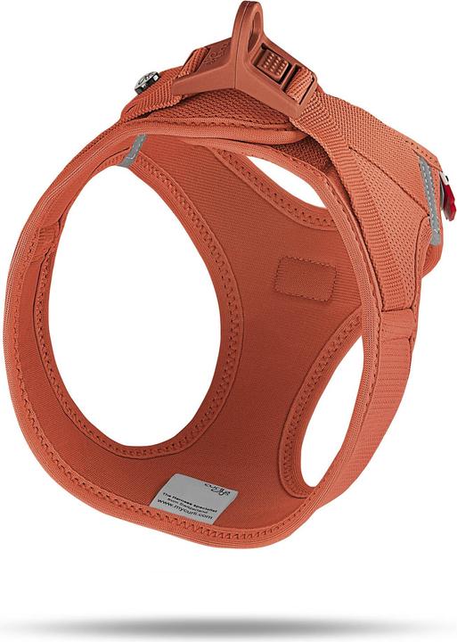 Actual product image Curli Harness Vest Air-Mesh XL, Sun Orange (XL, Dog, General)